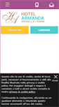 Mobile Screenshot of hotelarmanda.it
